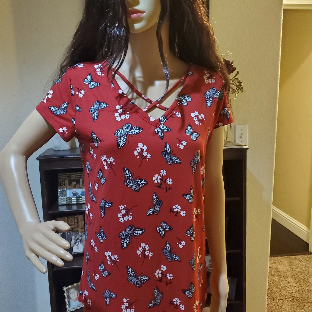 Criss cross short